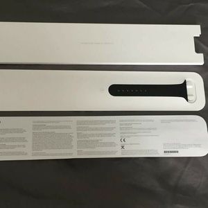 NEW! Apple Watch Replacement Band-Black, 40mm S/M